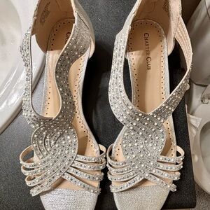 Special occasion Charter Club sandals. Size 10.5
